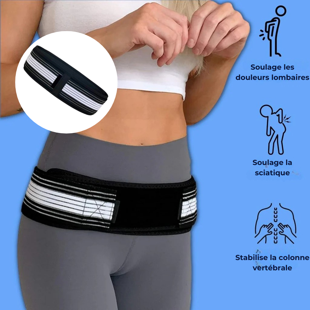 Ceinture de Soutien Lombaire Vitalync - Maintien Diurne et Confort Dorsal