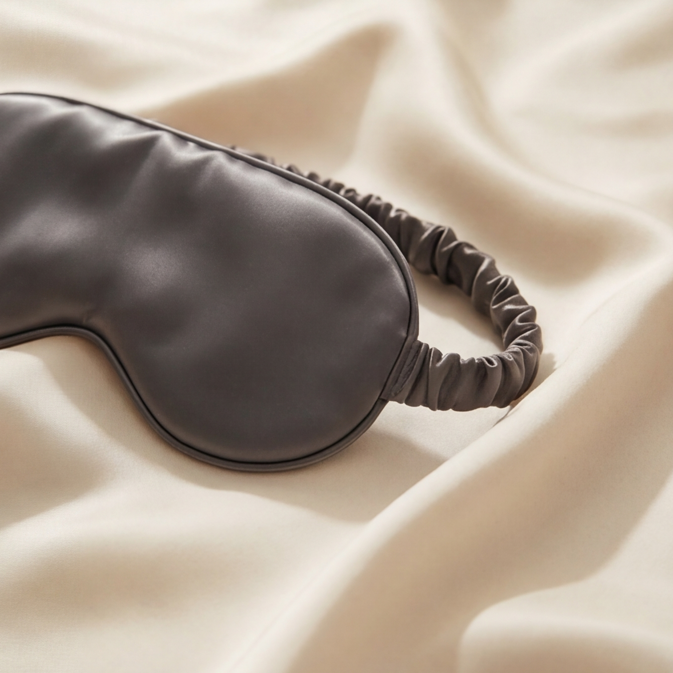 Masque de sommeil en soie - Rituel de sommeil inclus