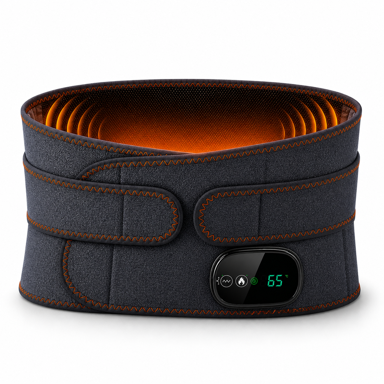Ceinture Lombaire Massante Pro - Chaleur Infrarouge et Compression 3 en 1