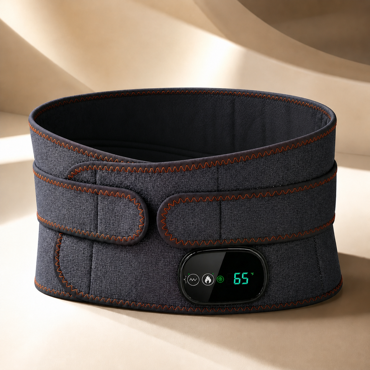 Ceinture Lombaire Massante Pro - Chaleur Infrarouge et Compression 3 en 1
