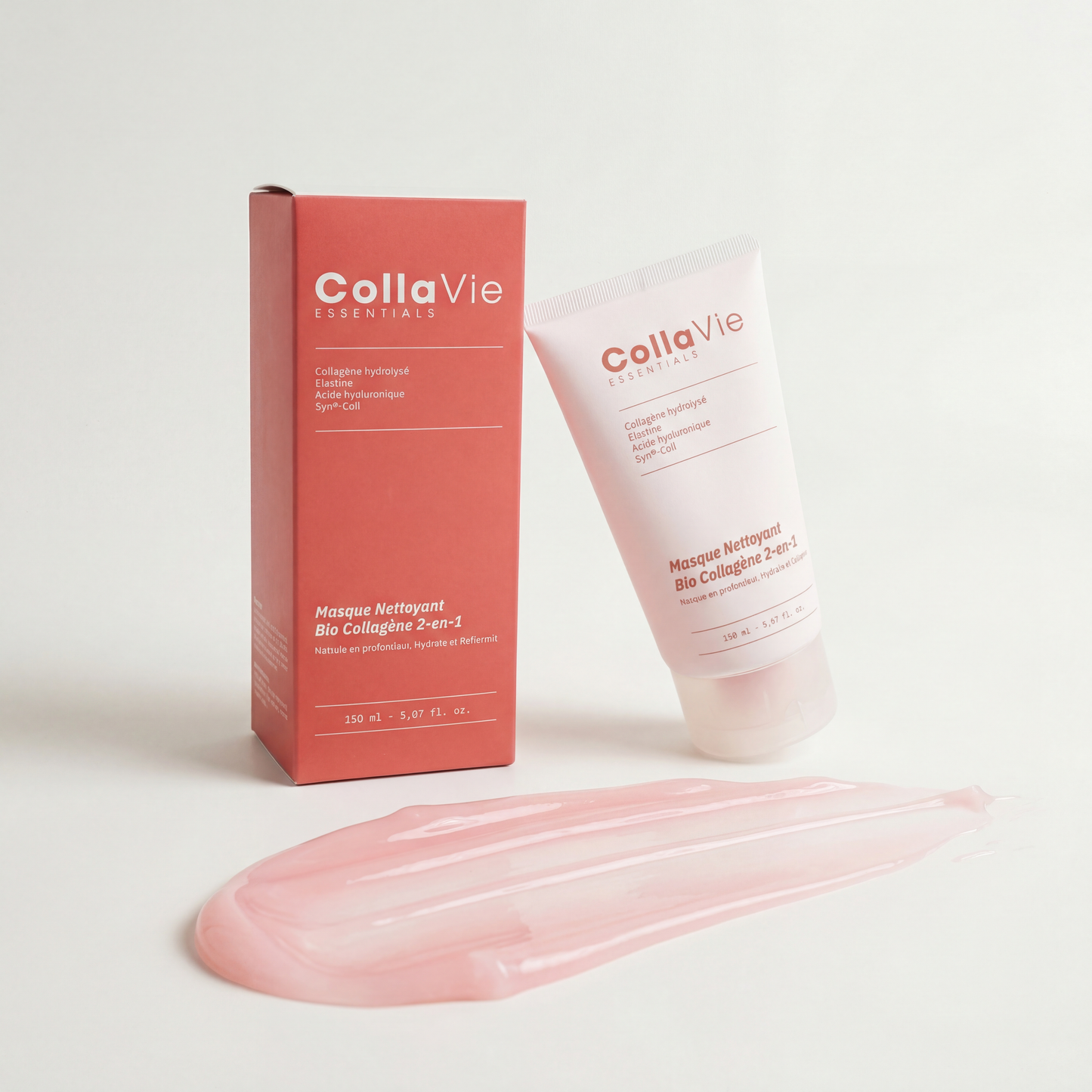 Masque Nettoyant Bio Collagène 2-en-1