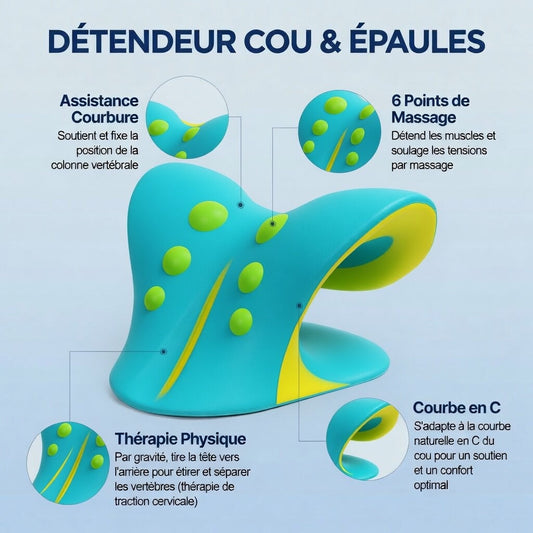 PostureNeck — Soutien Cervical Ergonomique Confort