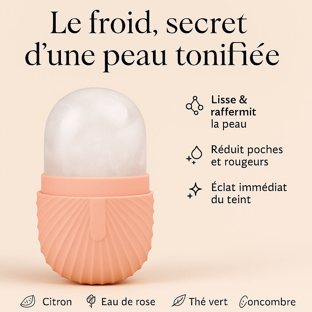 Ice Roller Vitalync pour Visage et Yeux - Cryothérapie Faciale