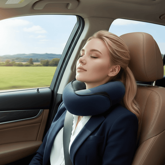Collier Cervical de Voyage TravelNeck Vitalync - Avion, Train et Voiture