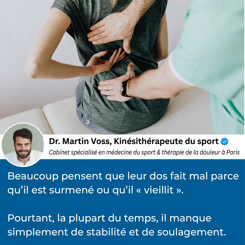 Ceinture Dorsale Vitalync – Maintien du Dos et Confort Postural