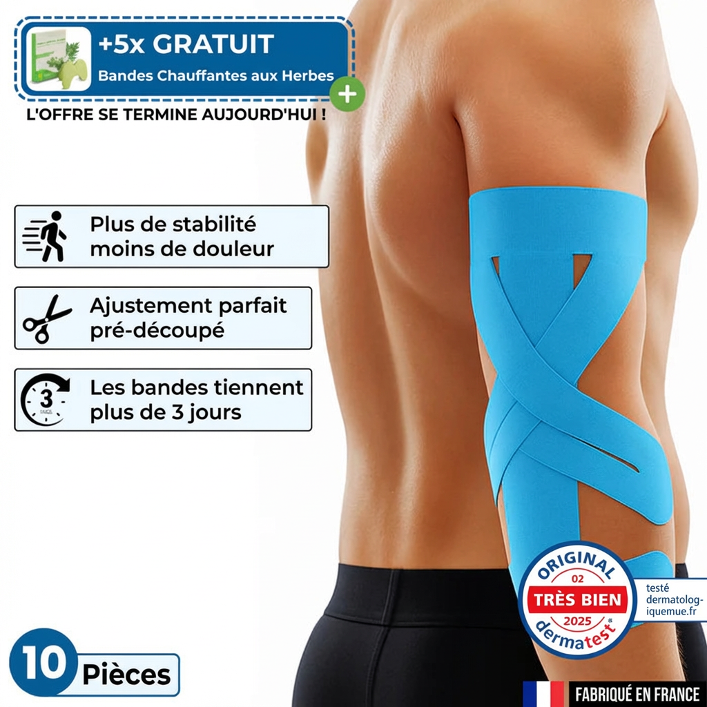 Épicondylière de Compression Vitalync - Soutien Articulaire Coude