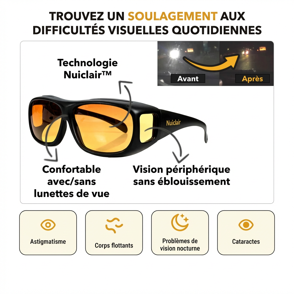 Masque Thermique pour les Yeux Vitalync - Chaleur et Massage Oculaire