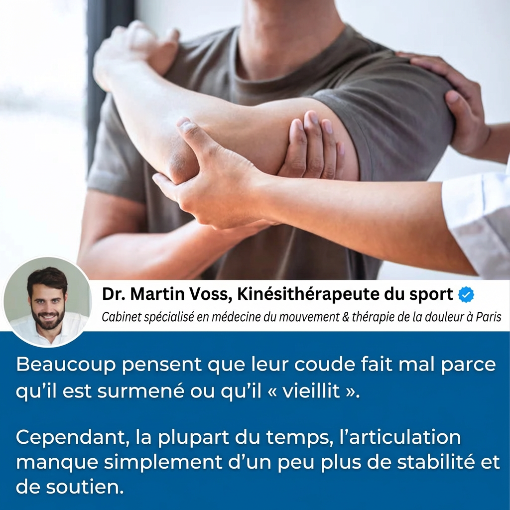 Épicondylière de Compression Vitalync - Soutien Articulaire Coude