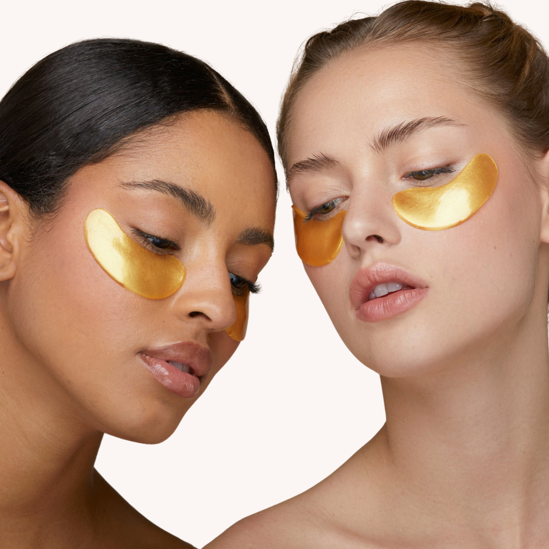 Patchs Yeux Bio-Collagène Or 24K Vitalync - Contour des Yeux Hydratant