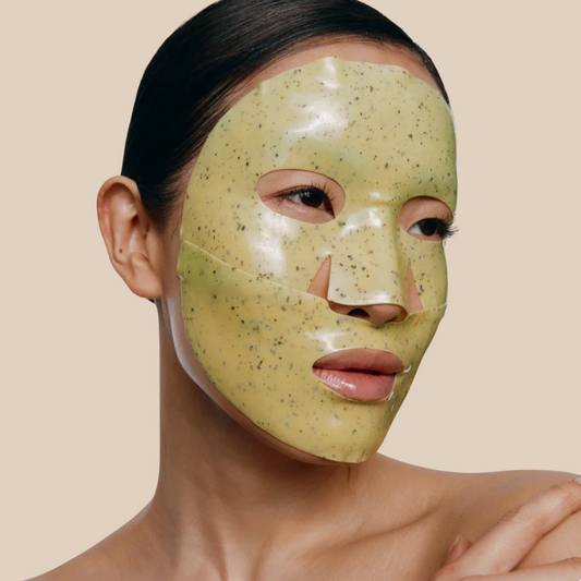 Masque Matcha Bio-Collagène Vitalync - Hydratation et Éclat Naturel