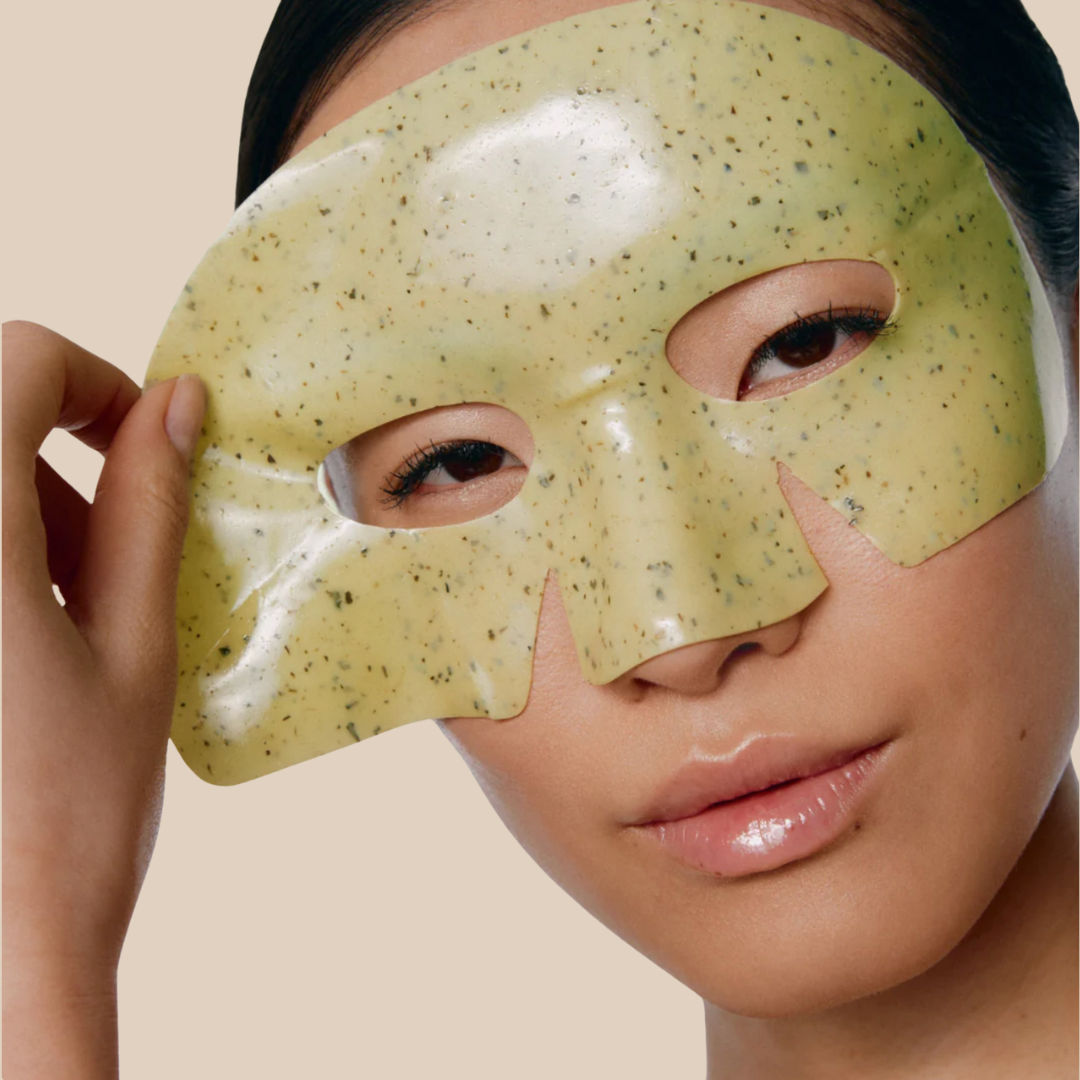 Masque Matcha Bio-Collagène Vitalync - Hydratation et Éclat Naturel