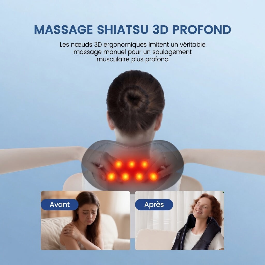 ShiatsuNeck — Massage Profond Nuque et Dos