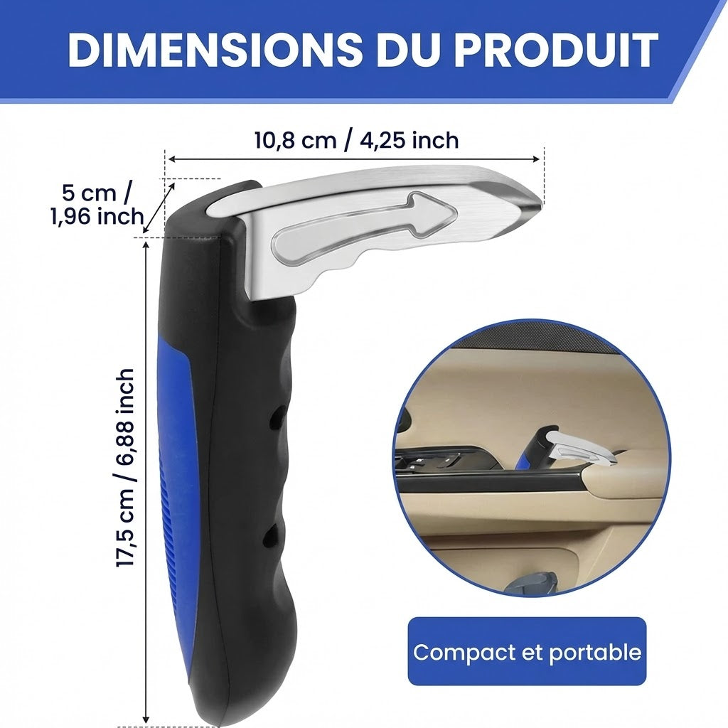Appui-Tête Voiture Ergonomique Vitalync - Soutien Cervical en Conduite